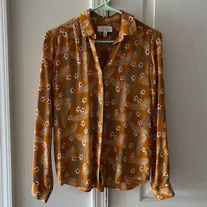 &other stories flower print shirt